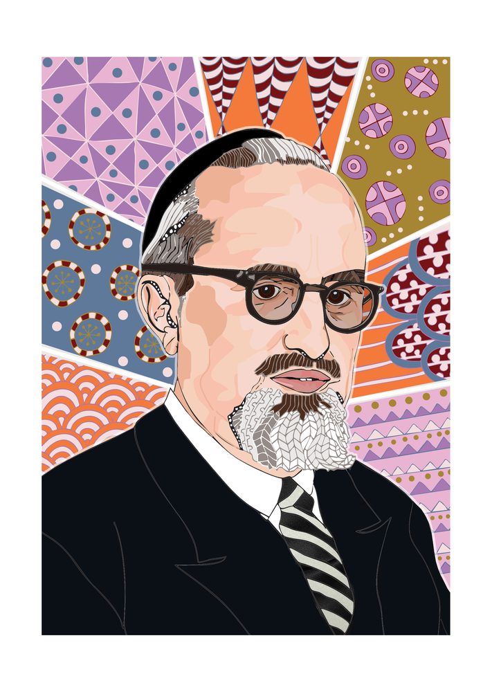 Portrait of The Rav